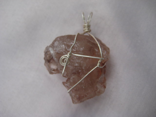 Pink Nirvana Quartz Pendant 3211